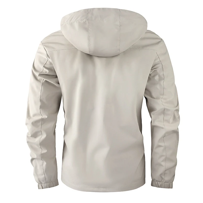 Herren wasserabweisender Fieldparka mit Kapuze, isolierender Fütterung und multifunktionalen Taschen Drune