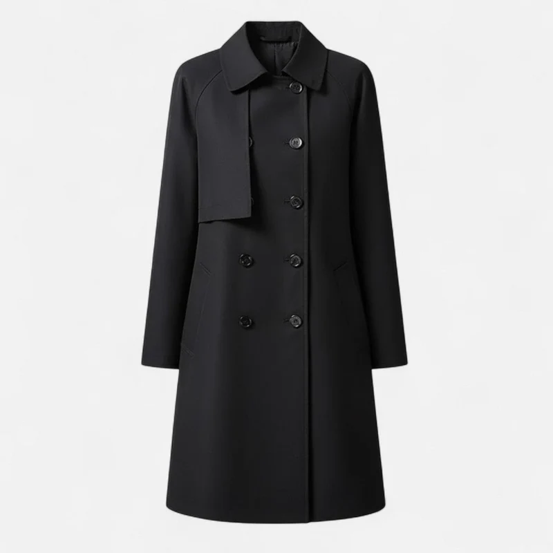 Amelia | Sophisticated And Classic Midi Trench Coat