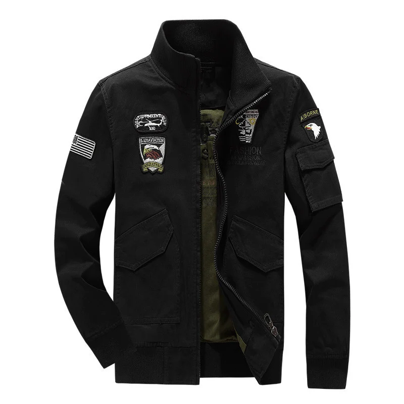 Herren Utility-Canvasjacke mit wärmender Teddyfleece-Innenlage und verdecktem Reißverschluss Drune