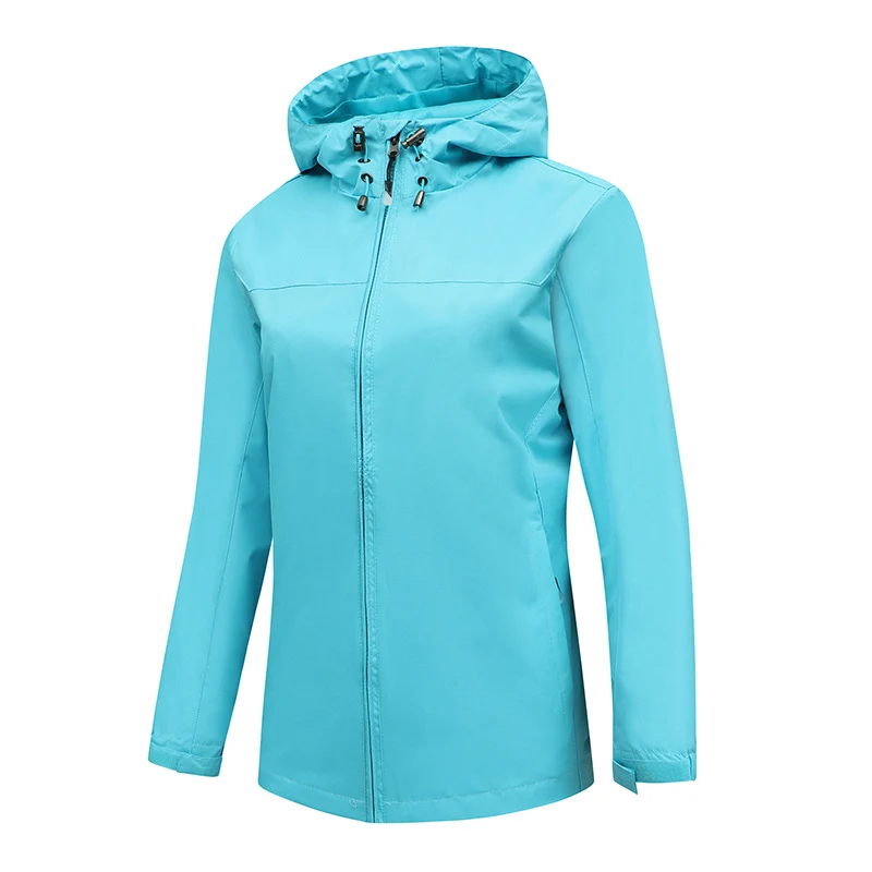 Herren Ultraleichte packbare Regenjacke mit Kapuze und verdecktem Reißverschluss Drune