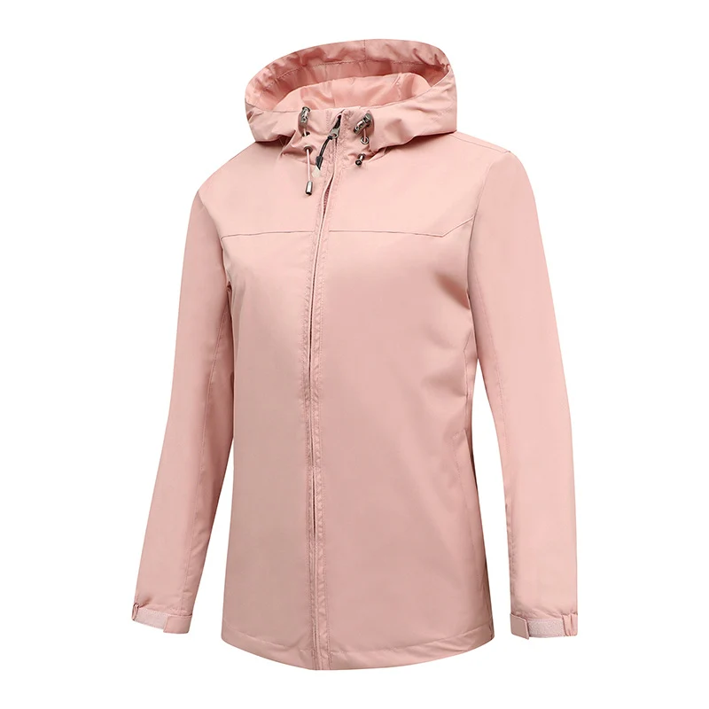 Herren Ultraleichte packbare Regenjacke mit Kapuze und verdecktem Reißverschluss Drune