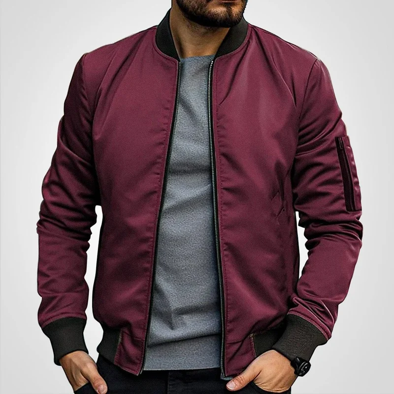 Robert | Casual And Trendy Bomber Jacket