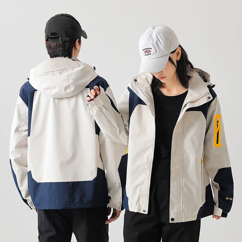 Herren technische Softshell‑Jacke mit abnehmbarer Kapuze, wasser- und winddichter Membran sowie Ärmel‑Utilitytasche Drune