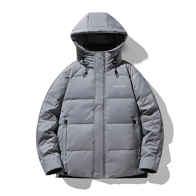 Herren Stepp-Winterjacke mit Kapuze und Thermofutter Drune