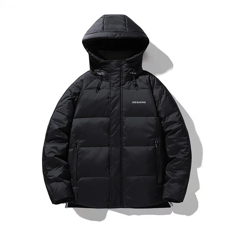 Herren Stepp-Winterjacke mit Kapuze und Thermofutter Drune