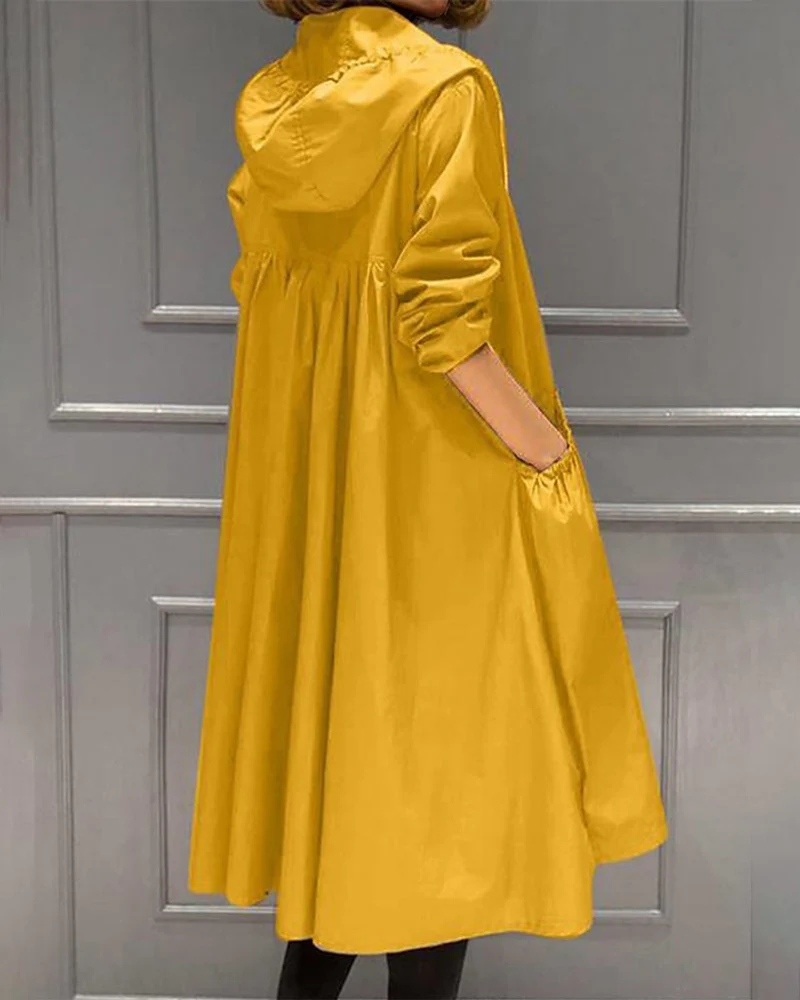 Alice | Elegant A-Line Waterproof Jacket