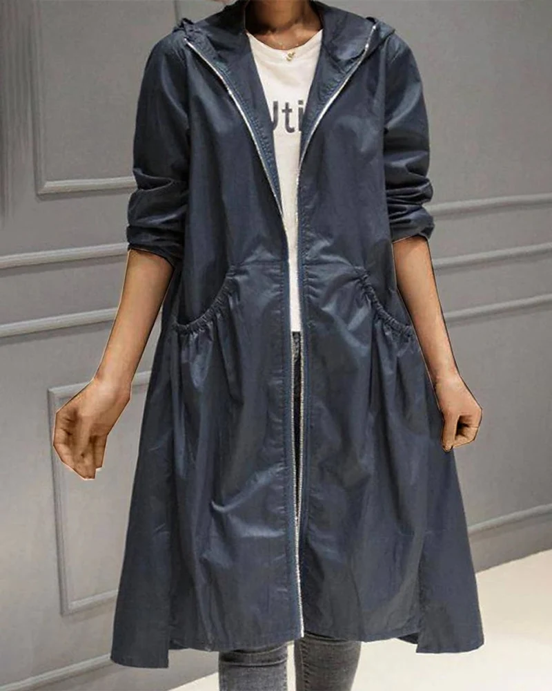 Alice | Elegant A-Line Waterproof Jacket