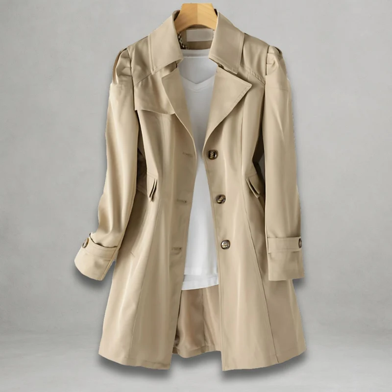 Claire | Elegant Tailored Trench Coat For Women