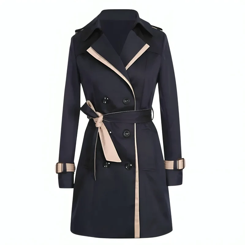 Vivienne | Luxurious Longline Belted Trench Coat