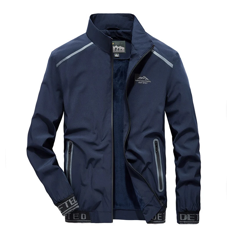 Herren Softshell-Trainingsjacke mit Fleece-Innenfutter, reflektierenden Einsätzen und winddichter Membran Drune