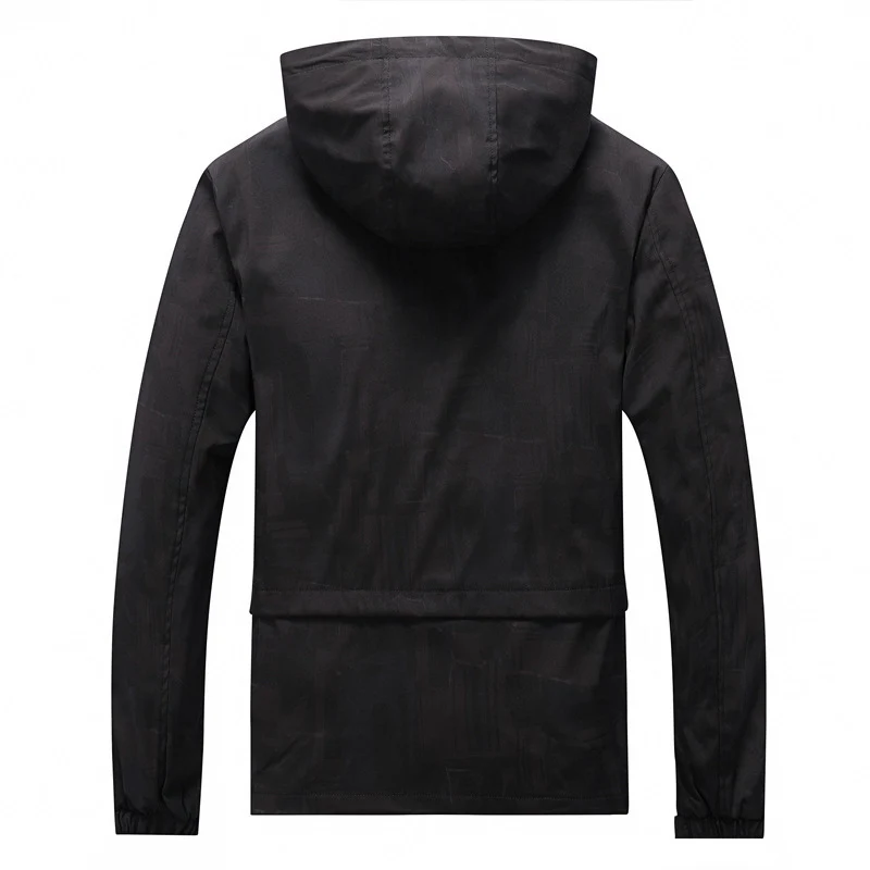 Herren Softshell-Jacke mit Kapuze, winddichtem Außenmaterial und atmungsaktivem Meshfutter Drune