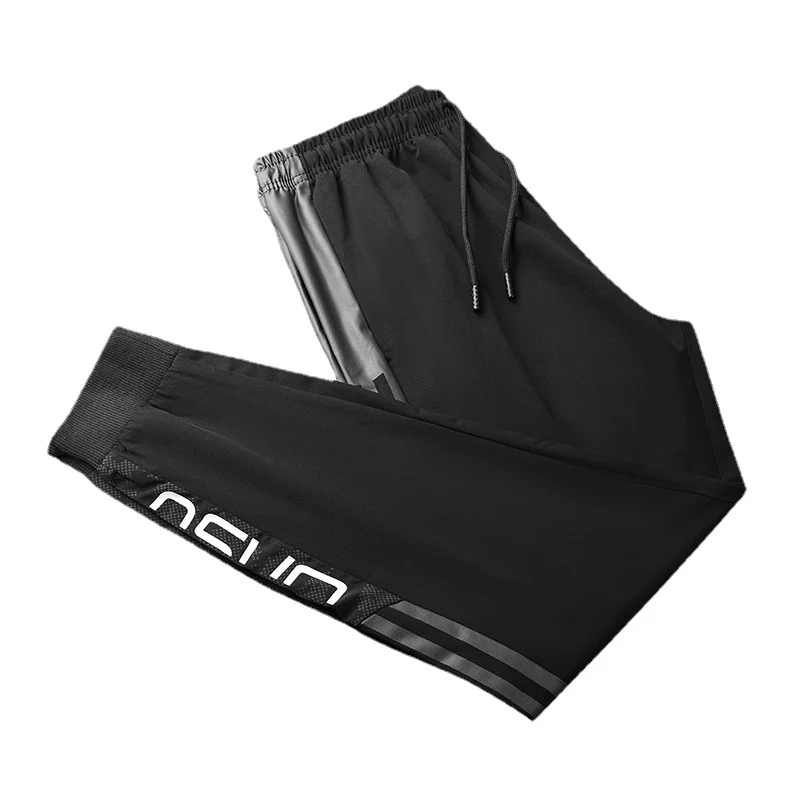 Herren Slim‑Fit Trainingshose mit elastischem Bund, Kordelzug und gerippten Bündchen Drune