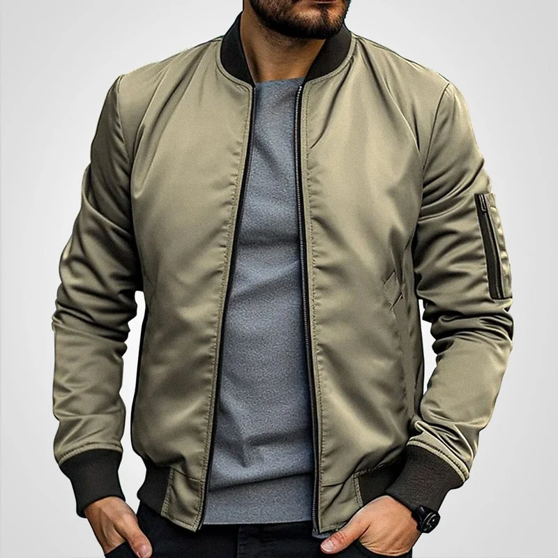 Ethan | Timeless And Versatile Classic Bomber Jacket