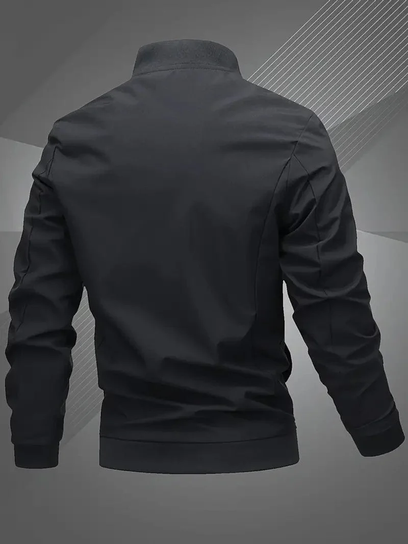Lucas | Sporty And Lightweight Athletic Bomber Jacket