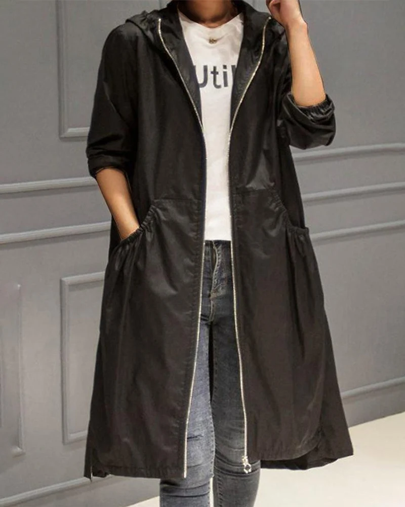 Sophia | Elegant And Waterproof A-Line Jacket