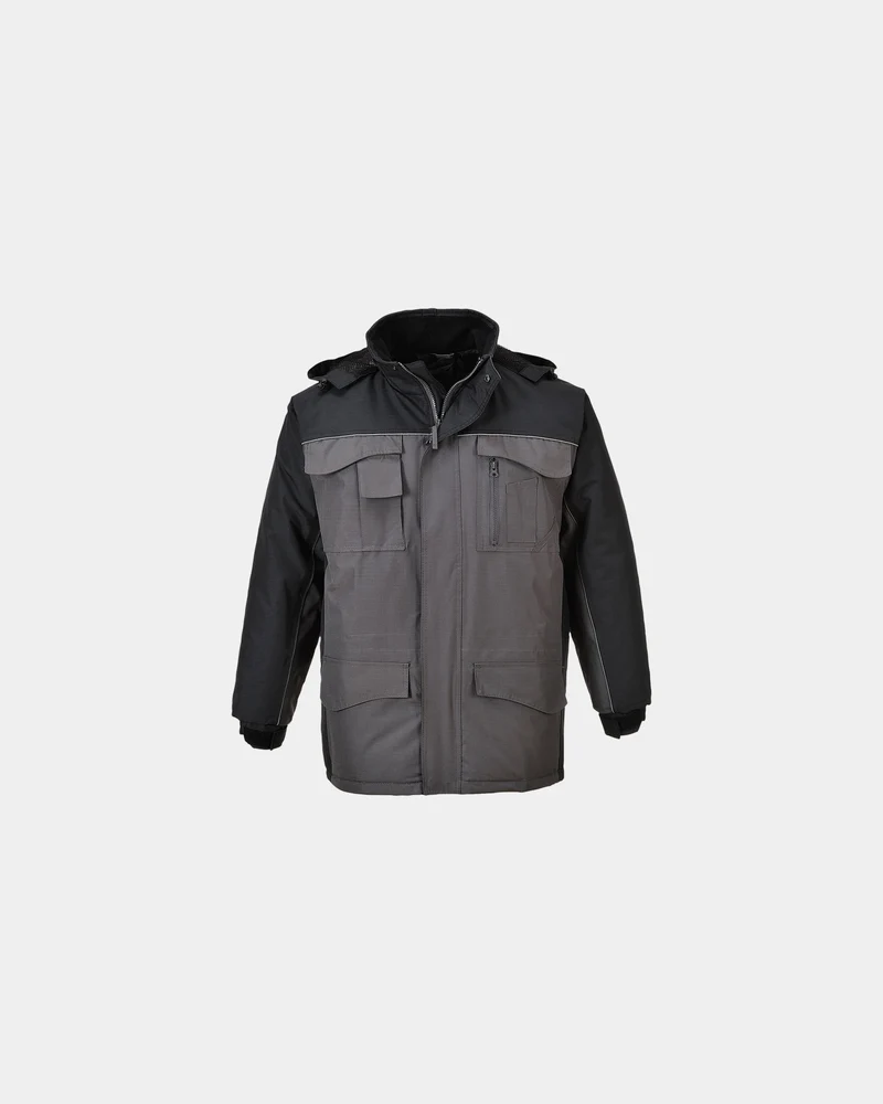 Parka Polyester zweifarbig Portwest RS zum Personalisieren