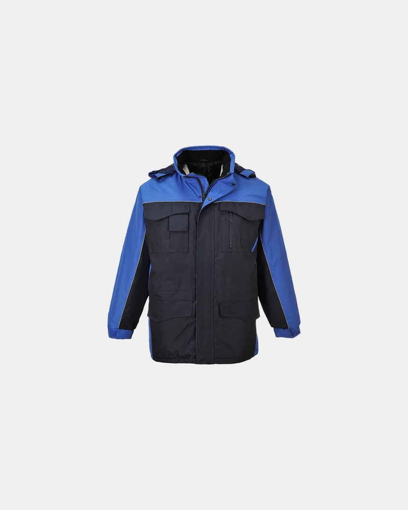 Parka Polyester zweifarbig Portwest RS zum Personalisieren