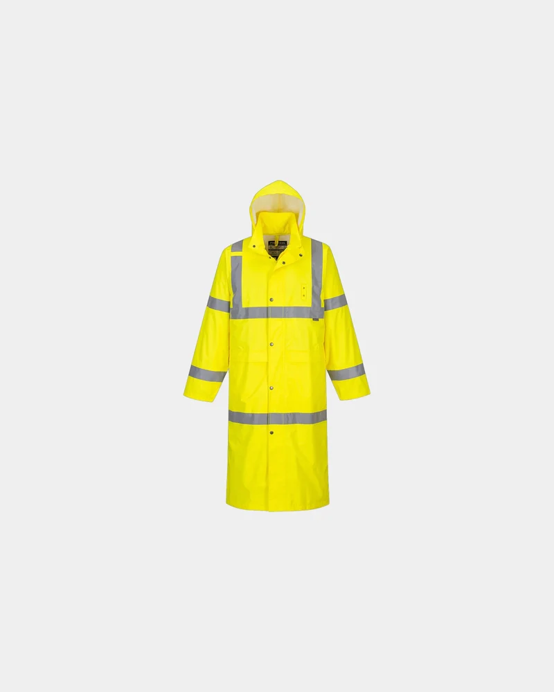 Regenmantel HiVis 122 cm zum Personalisieren