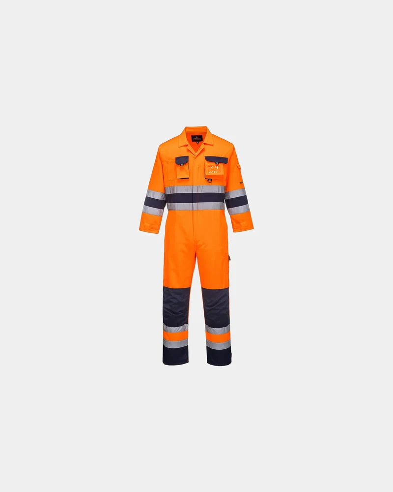 Overall Warnschutz zweifarbig Texo HV zum Personalisieren
