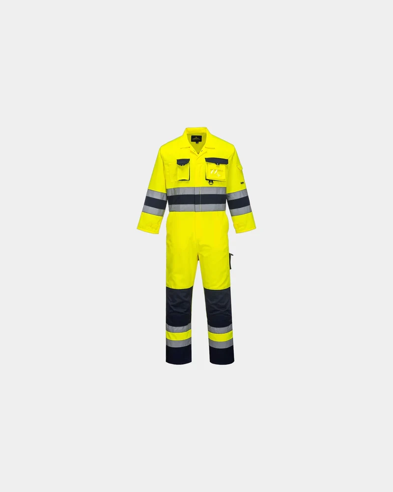 Overall Warnschutz zweifarbig Texo HV zum Personalisieren