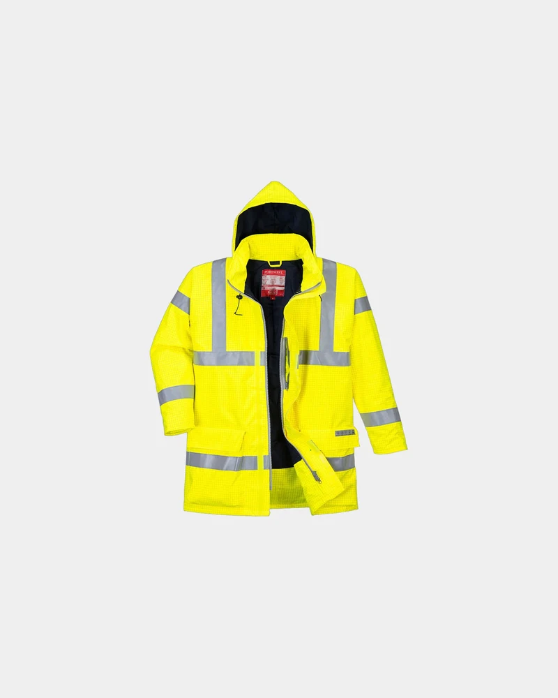 Parka Hi-Vis antistatisch wasserdicht zum Personalisieren
