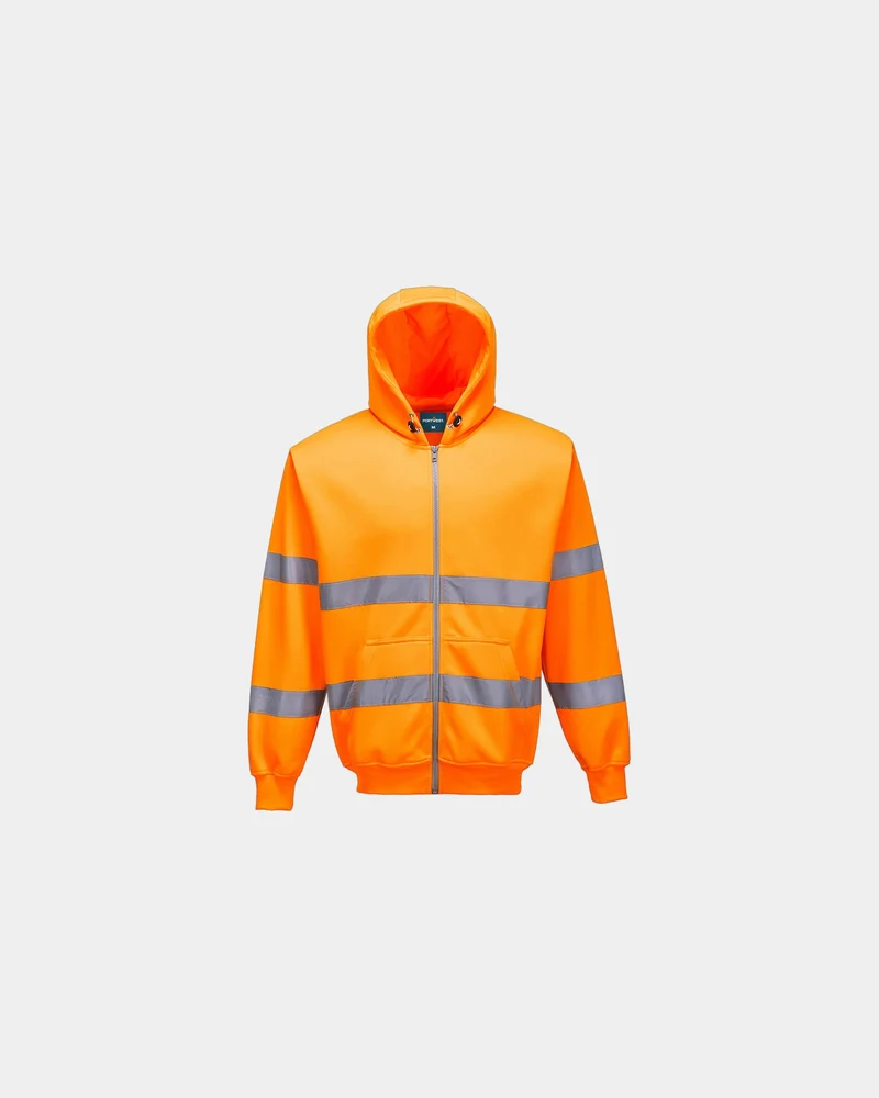 Hoodie Polyester Baumwolle Portwest HV zum Personalisieren