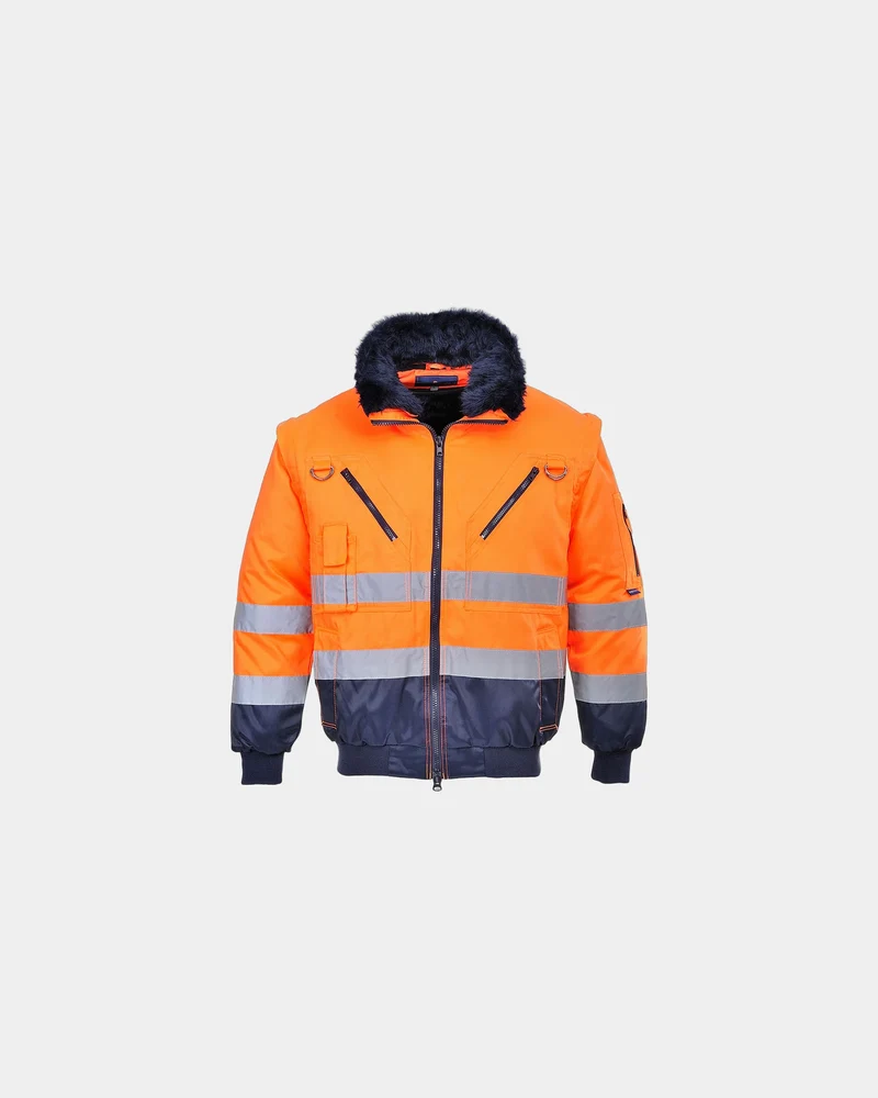 Pilotenjacke 3 in 1 Polyester Portwest zum Personalisieren