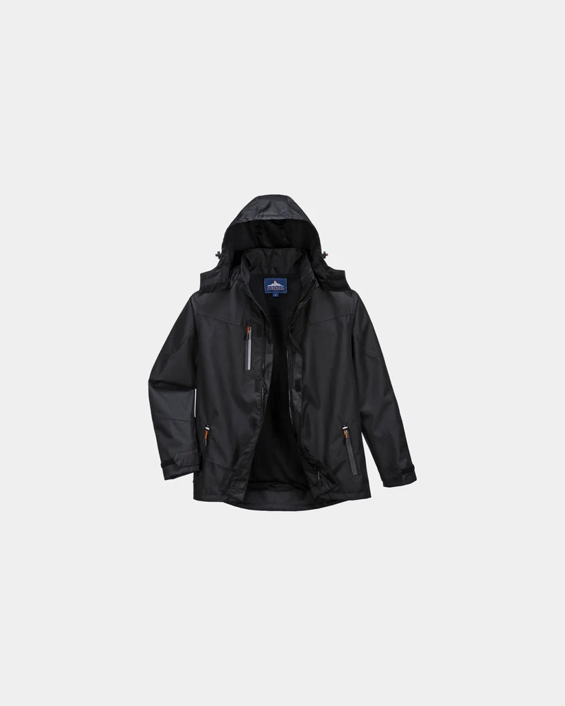Outdoorjacke Polyester wasserdicht Coach zum Personalisieren