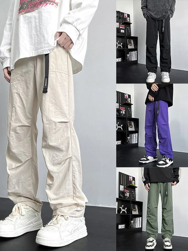 Herren lockere Utility-Cargohose Drune
