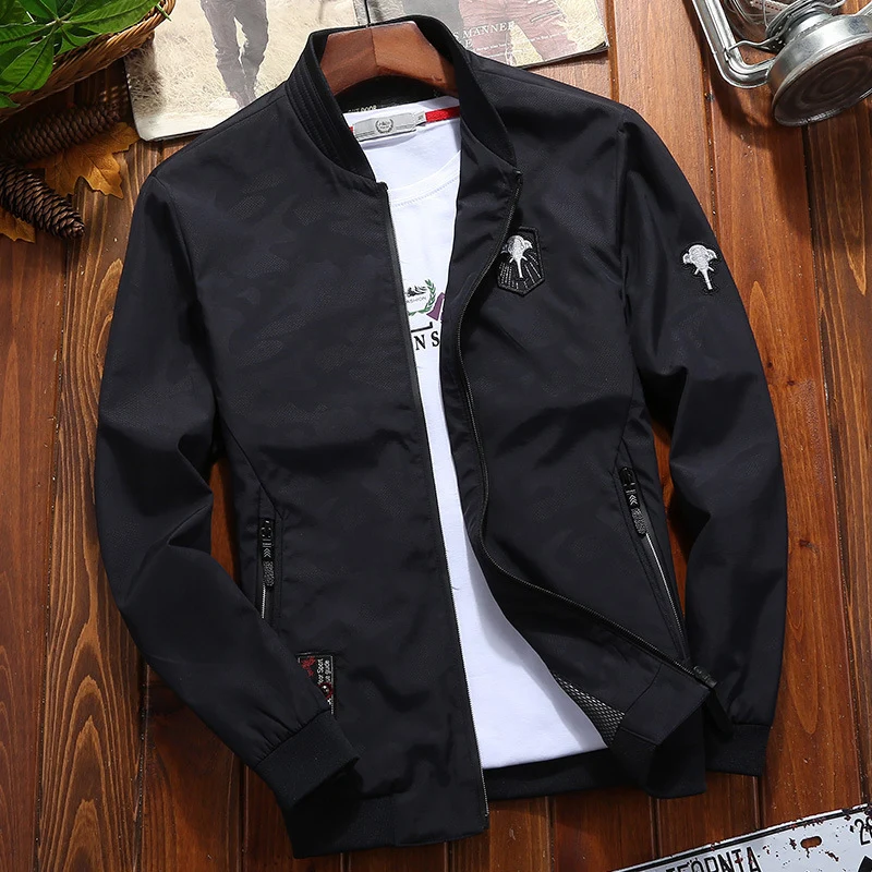 Herren Leichter Softshell-Bomber mit atmungsaktivem Mesh-Futter und Reißverschlusstaschen Drune