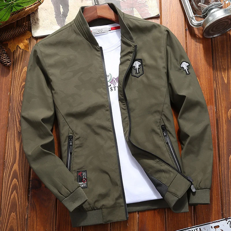 Herren Leichter Softshell-Bomber mit atmungsaktivem Mesh-Futter und Reißverschlusstaschen Drune
