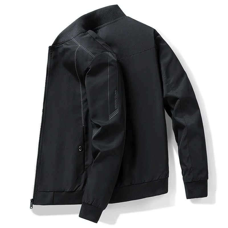 Herren minimalistischer Tech‑Bomber mit wind- und wasserabweisender Shell Drune