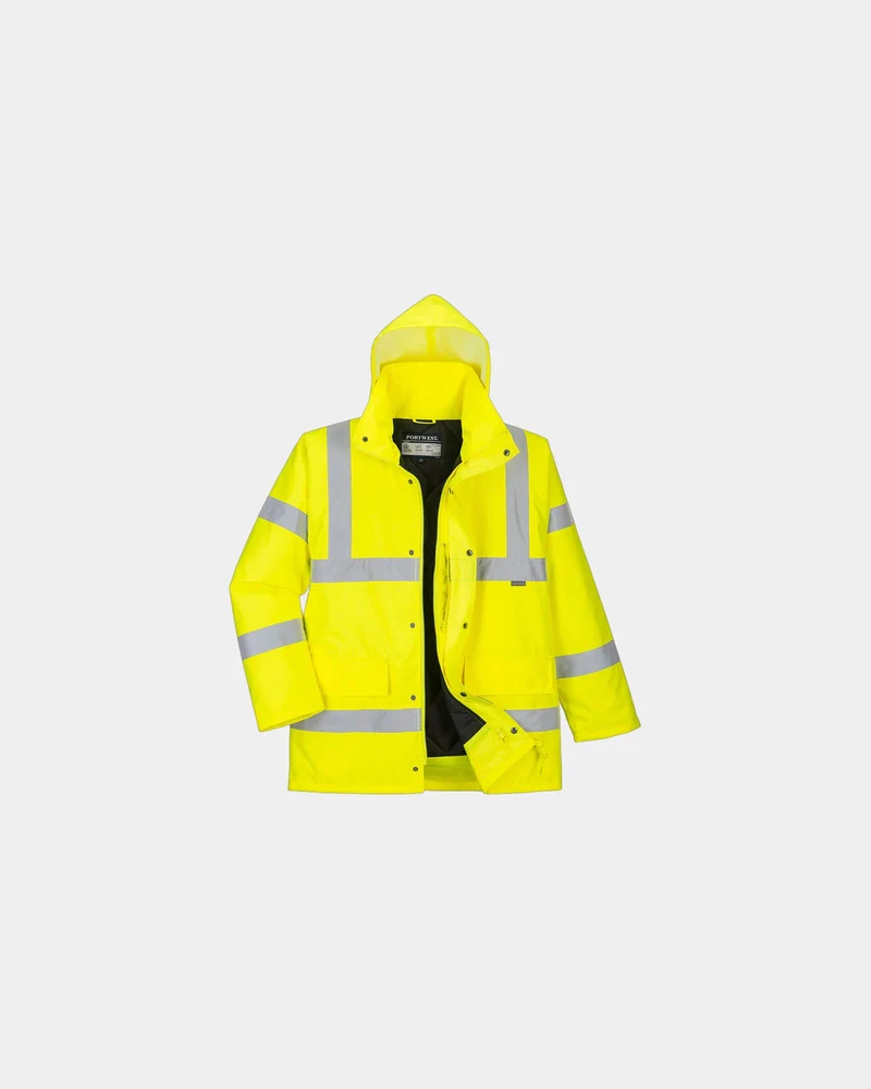 Parka Hi Vis atmungsaktiv Portwest zum Personalisieren