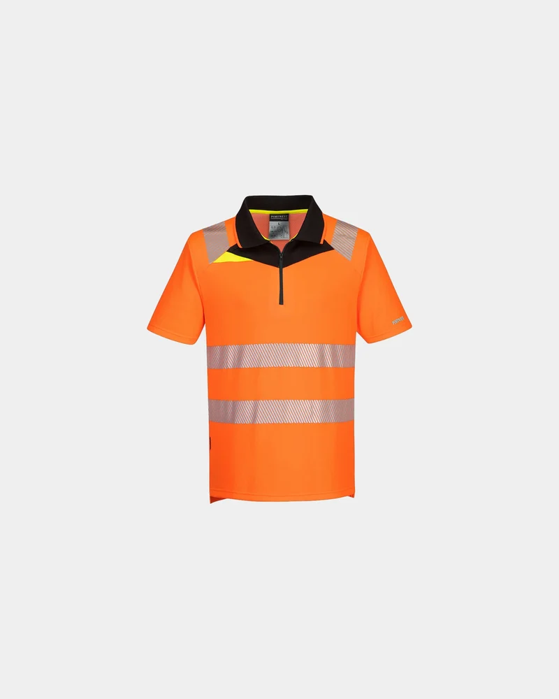Poloshirt Hochsichtbarkeit 100% Polyester Portwest zum Personalisieren