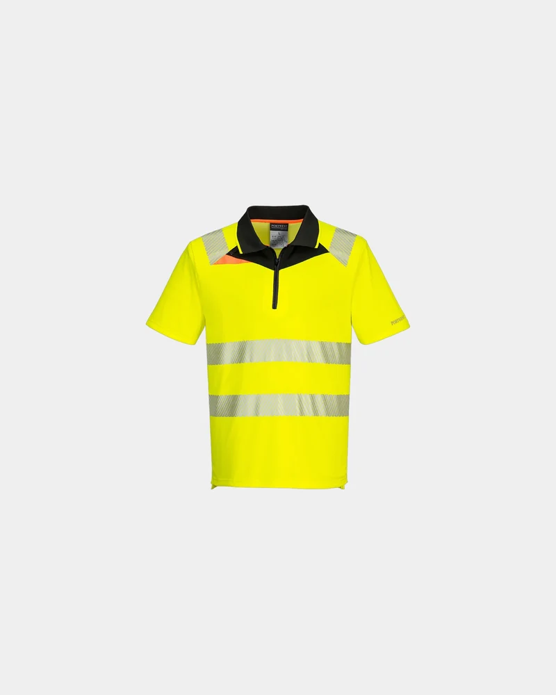Poloshirt Hochsichtbarkeit 100% Polyester Portwest zum Personalisieren