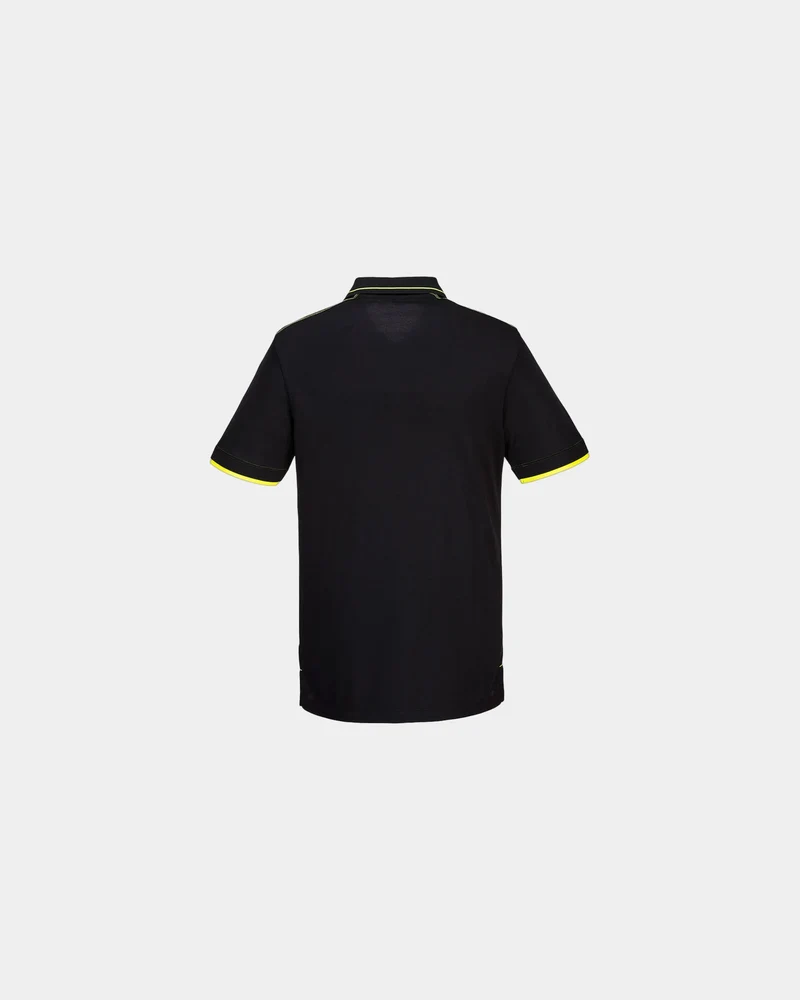 Poloshirt kurzarm recycelt Portwest WX3 Eco zum Personalisieren
