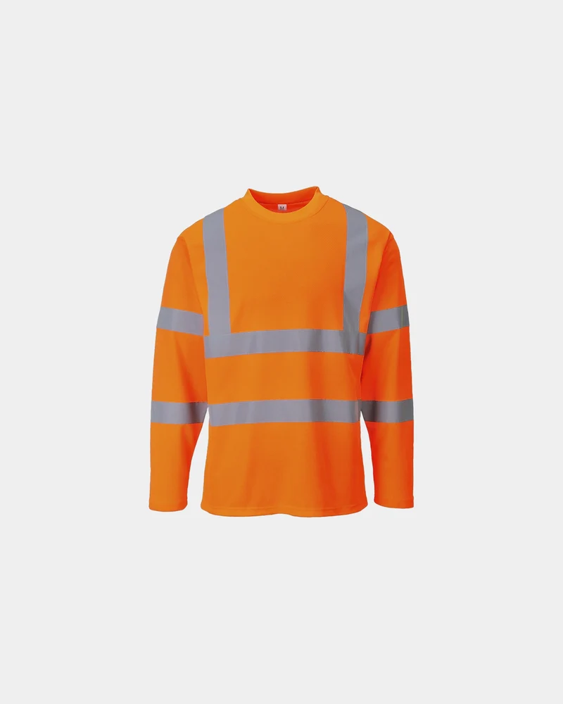 T-Shirt Hi-Vis langarm zum Personalisieren