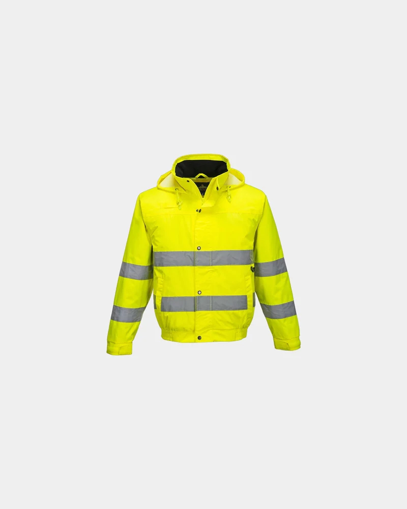 Warnschutzjacke Polyester Hi-Vis Lite zum Personalisieren