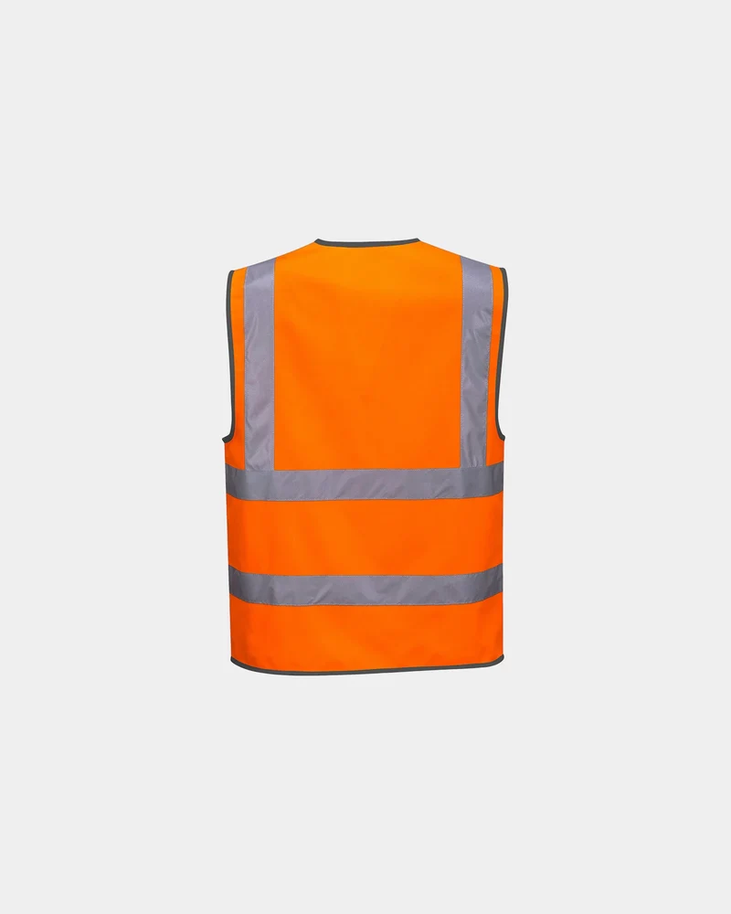 Warnweste mit Reißverschluss Portwest zum Personalisieren