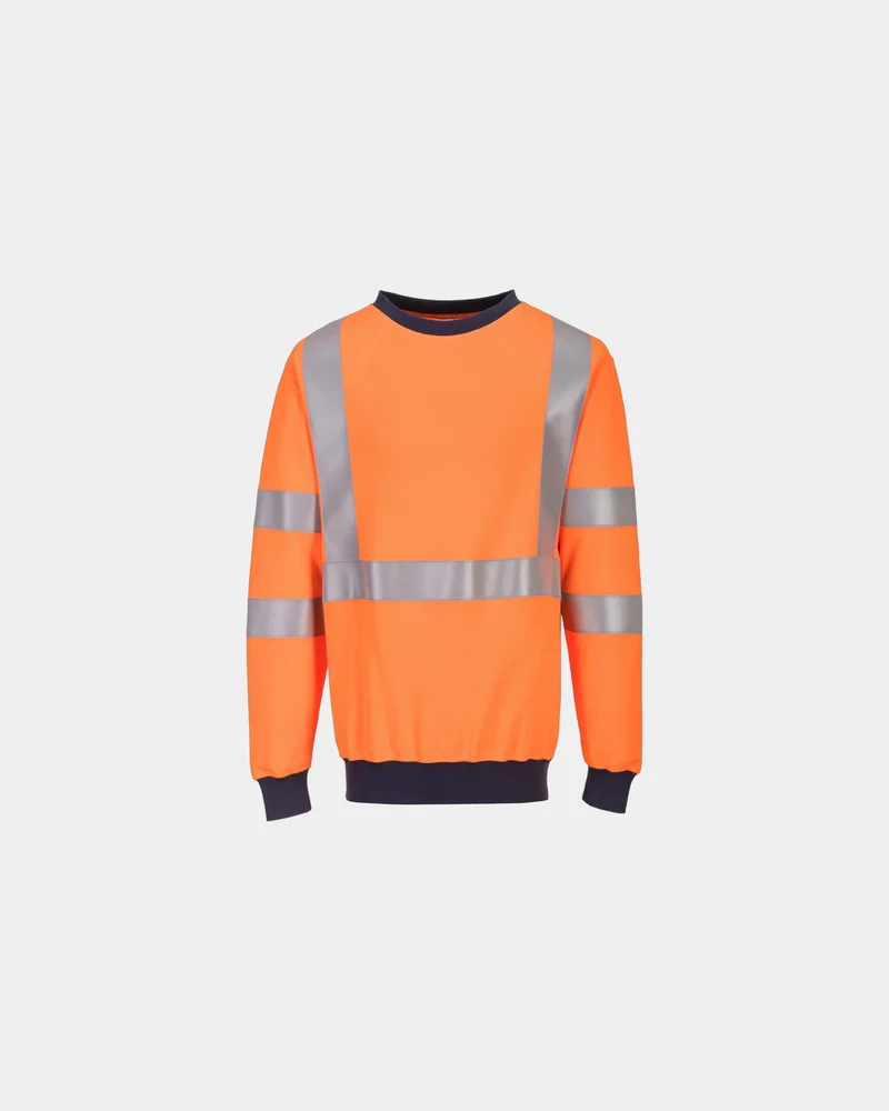 Sweatshirt Modaflame HVO orange zum Personalisieren