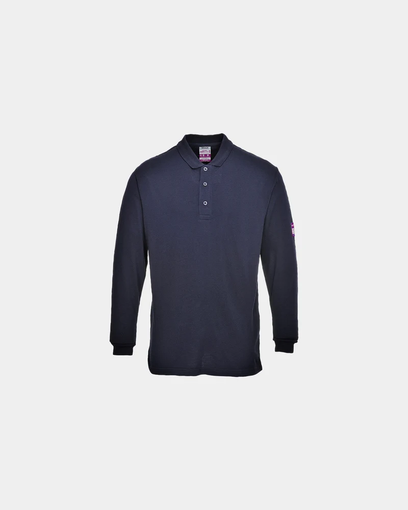 Poloshirt antistatisch flammensicher Portwest zum Personalisieren