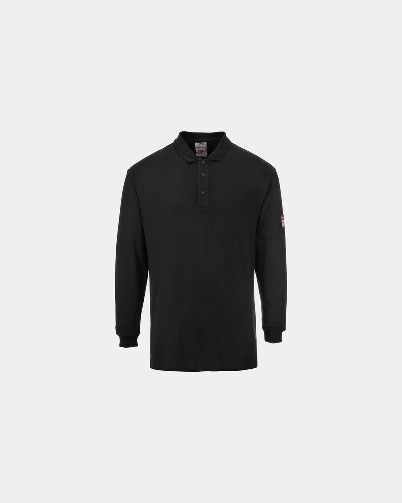 Poloshirt antistatisch flammensicher Portwest zum Personalisieren