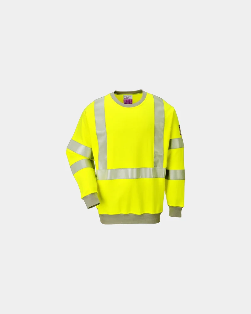 Sweatshirt Modaflame Knit HV Portwest zum Personalisieren