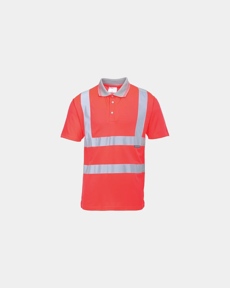 Poloshirt Hi-Vis 100% Polyester Portwest zum Personalisieren