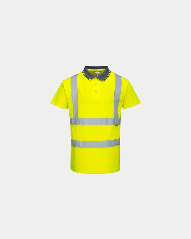 Poloshirt Hi-Vis 100% Polyester Portwest zum Personalisieren
