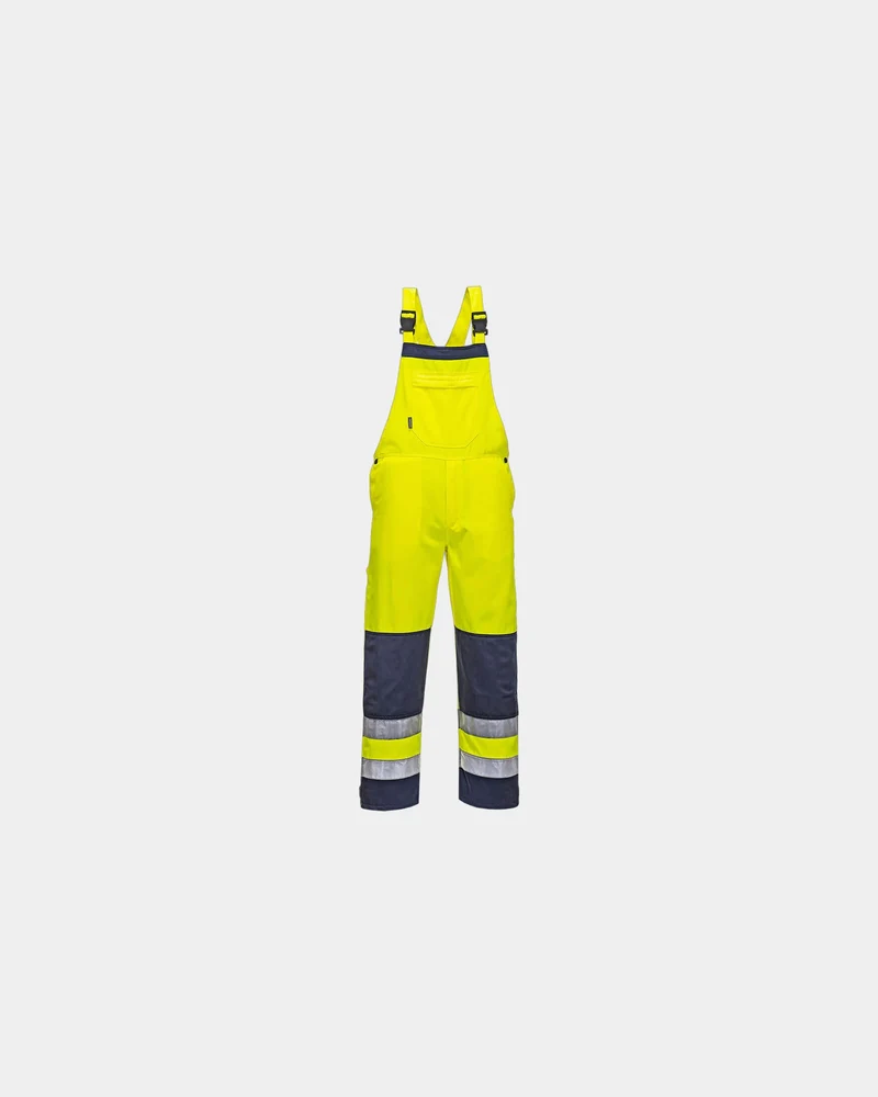 Latzhose Warnschutz Mischgewebe Girona zum Personalisieren