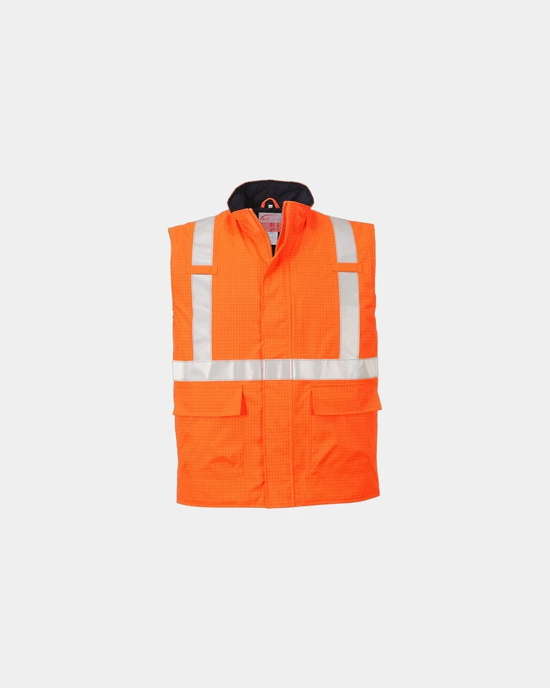 Bodywarmer Hi-Vis Bizflame zum Personalisieren