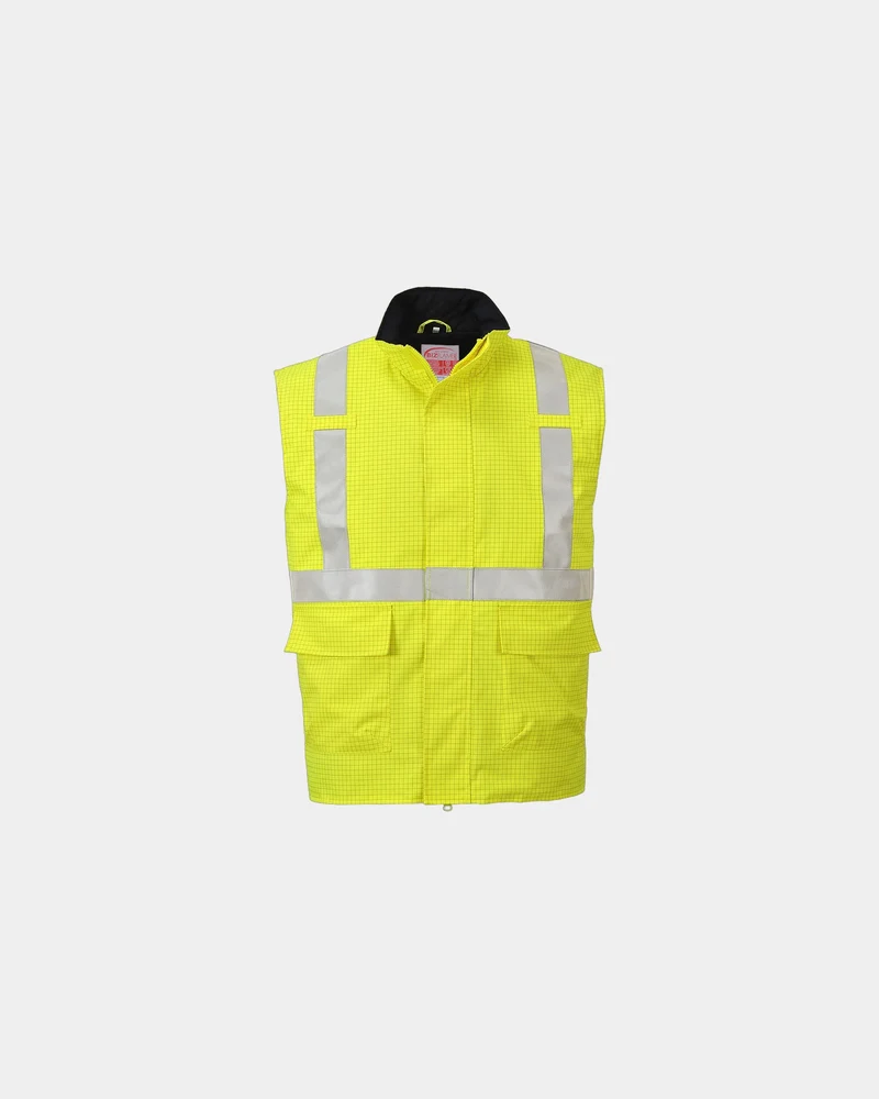 Bodywarmer Hi-Vis Bizflame zum Personalisieren