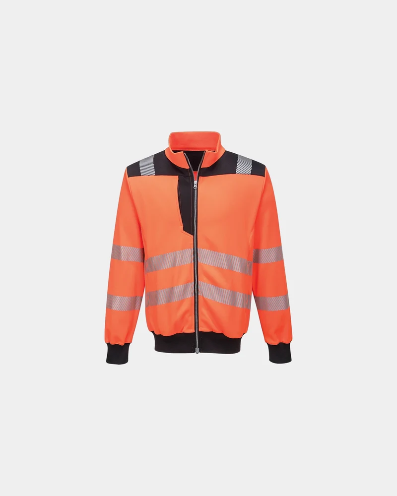 Hochsichtbares Sweatshirt PW3 zum Personalisieren