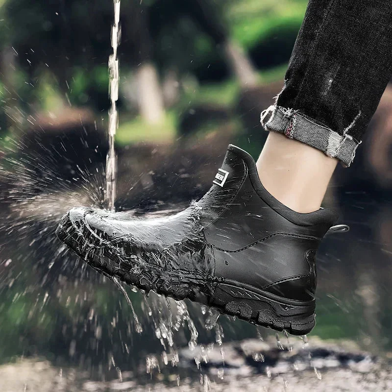 Edward | Sleek and Protective Knee-High Rain Boots